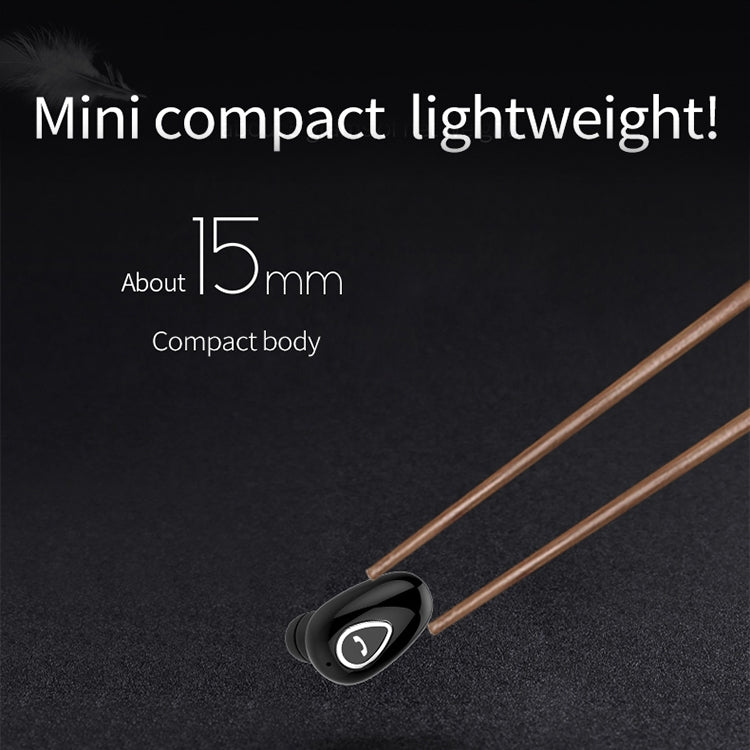 YX01 Sweatproof Bluetooth 4.1 Wireless Bluetooth Earphone, Support Memory Connection & HD Call (Silver) - Bluetooth Earphone by PMC TechLife | Online Shopping South Africa | PMC TechLife