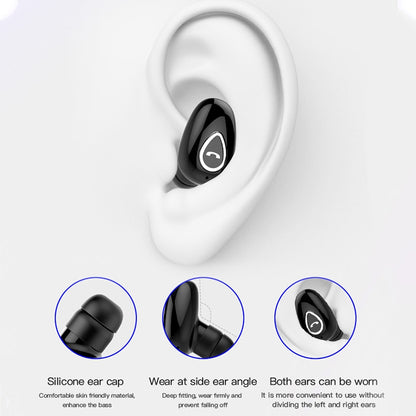 YX01 Sweatproof Bluetooth 4.1 Wireless Bluetooth Earphone with Charging Box, Support Memory Connection & HD Call(Flesh Color) - Bluetooth Earphone by PMC Jewellery | Online Shopping South Africa | PMC Jewellery