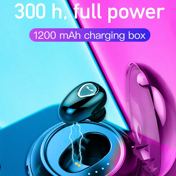 YX01 Sweatproof Bluetooth 4.1 Wireless Bluetooth Earphone with Charging Box, Support Memory Connection & HD Call(White) - Bluetooth Earphone by PMC TechLife | Online Shopping South Africa | PMC TechLife