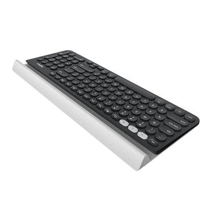 Logitech K780 Multi-device Bluetooth + Unifying Dual Mode Wireless Keyboard with Stand (Black) - Wireless Keyboard by Logitech | Online Shopping South Africa | PMC Jewellery