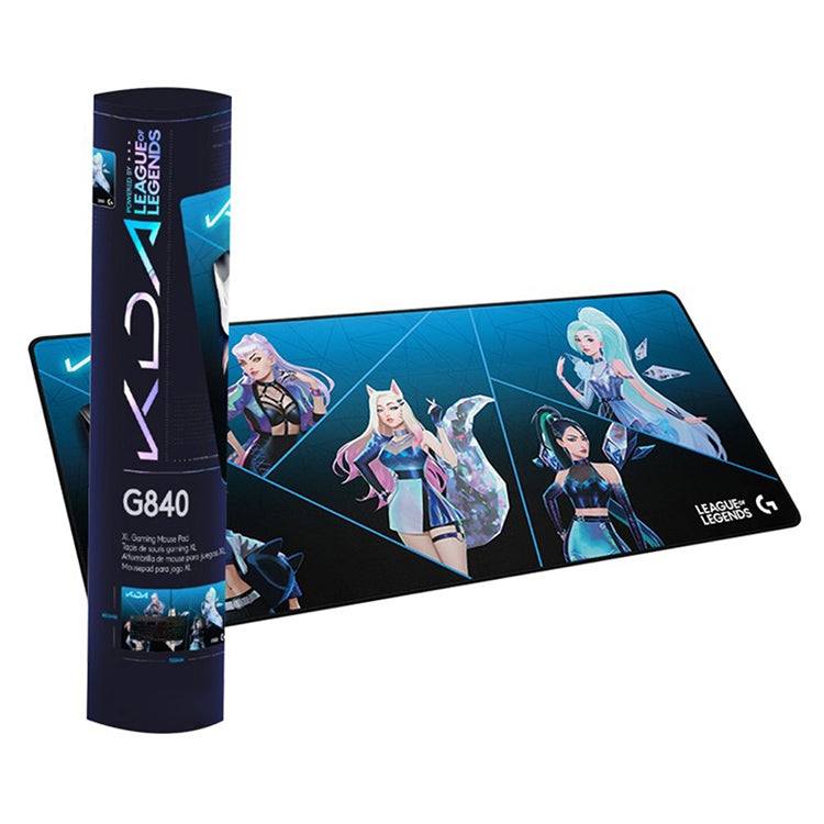 Logitech G840 KDA Gaming Keyboard Mouse Pad Table Mat, Size: 900x400x3mm - Mouse Pads by Logitech | Online Shopping South Africa | PMC Jewellery