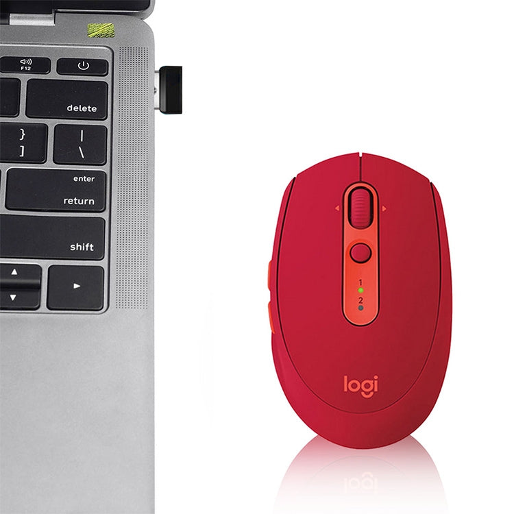 Logitech M590 Dual Mode Wireless Bluetooth Light Sound Mouse(Black) - Wireless Mice by Logitech | Online Shopping South Africa | PMC Jewellery