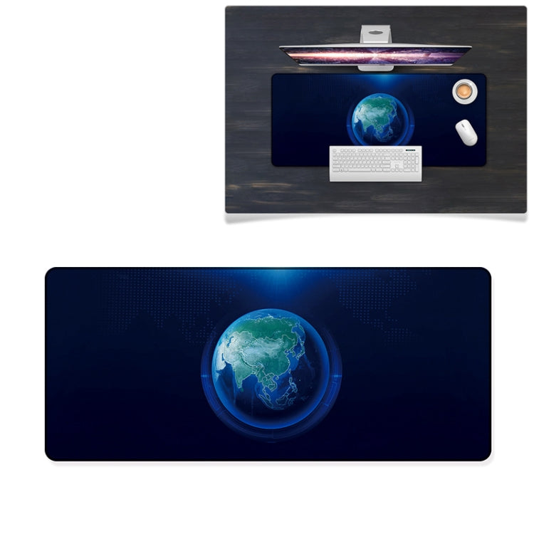 YINDIAO Large Rubber Mouse Pad Anti-skid Gaming Office Desk Pad Keyboard Mat, Size: 800x300mm (Earth) - Mouse Pads by YINDIAO | Online Shopping South Africa | PMC TechLife | Buy Now Pay Later Mobicred