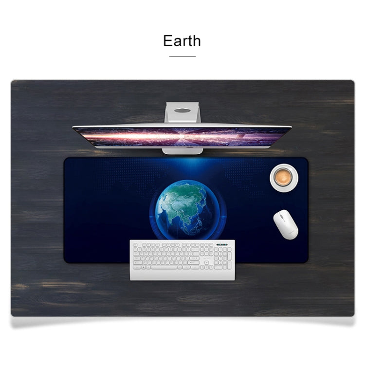 YINDIAO Large Rubber Mouse Pad Anti-skid Gaming Office Desk Pad Keyboard Mat, Size: 800x300mm (Earth) - Mouse Pads by YINDIAO | Online Shopping South Africa | PMC TechLife | Buy Now Pay Later Mobicred