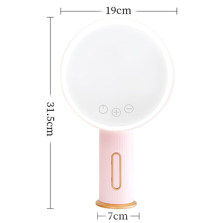 Smart LED Desktop Makeup Mirror with Fill Light, White Light (Pink) - Mirror by PMC Jewellery | Online Shopping South Africa | PMC Jewellery