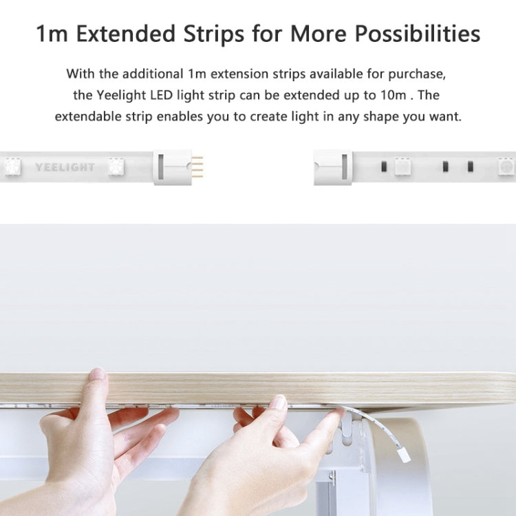 Original Xiaomi Youpin Yeelight Smart WiFi APP Remote Control Extension LED Strip Light, Length: 1m - Bare Board Light by Xiaomi | Online Shopping South Africa | PMC Jewellery