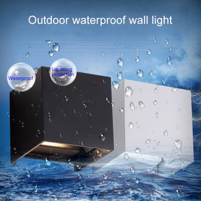 6W Light Shape Adjustable Aluminum Shell COB LED Wall Light, IP65 Waterproof Cubic Shape Outdoor and Indoor Decorative Light for Living Room, Bedroom, Aisle, Hotel, AC 85-265V -  by PMC Jewellery | Online Shopping South Africa | PMC Jewellery