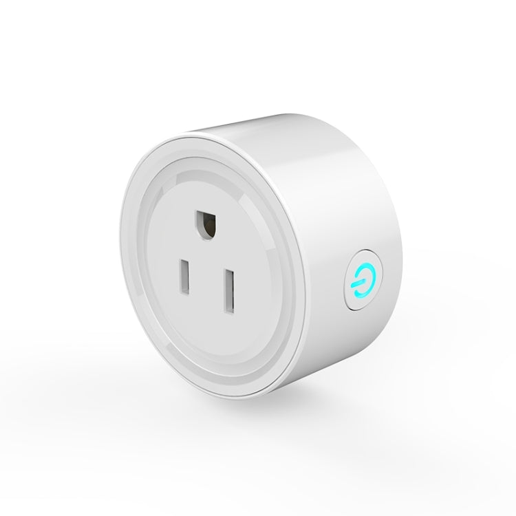 10A Round Shape WiFi Mini Plug APP Remote Control Timing Smart Socket Works with Alexa & Google Home, AC 100-240V, US Plug - Smart Socket by PMC Jewellery | Online Shopping South Africa | PMC Jewellery