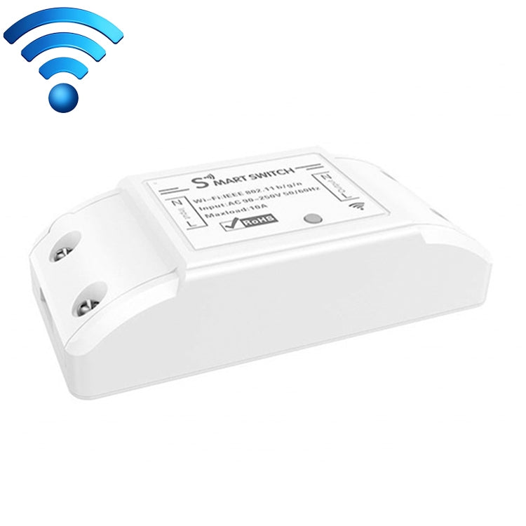 10A Single Channel WiFi Smart Switch Wireless Remote Control Module Works with Alexa & Google Home, AC 90-250V - Smart Switch by PMC Jewellery | Online Shopping South Africa | PMC Jewellery