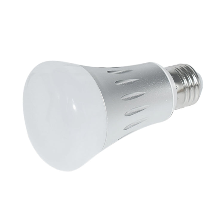 JH-G05 E27 7W WiFi Smart LED Light Bulb, 6000K+RGB 600LM Works with Alexa & Google Home, AC 175-255V(Silver) - Smart Light Bulbs by PMC TechLife | Online Shopping South Africa | PMC TechLife