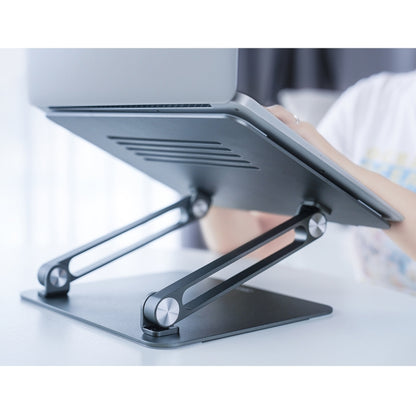 NILLKIN ProDesk Adjustable Aluminum Alloy Laptop Notebook Stand Holder (Silver) - MacBook Holder by NILLKIN | Online Shopping South Africa | PMC Jewellery