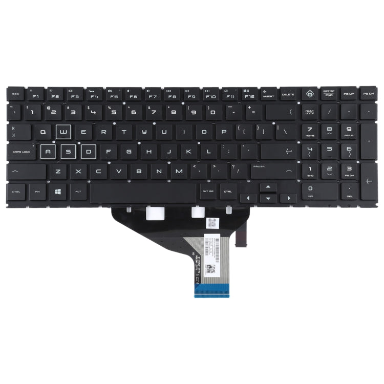 For HP OMEN 15-DC 15-DH 15T-DC 17-CB US Version Keyboard with RGB Backlight - Replacement Keyboards by PMC TechLife | Online Shopping South Africa | PMC TechLife