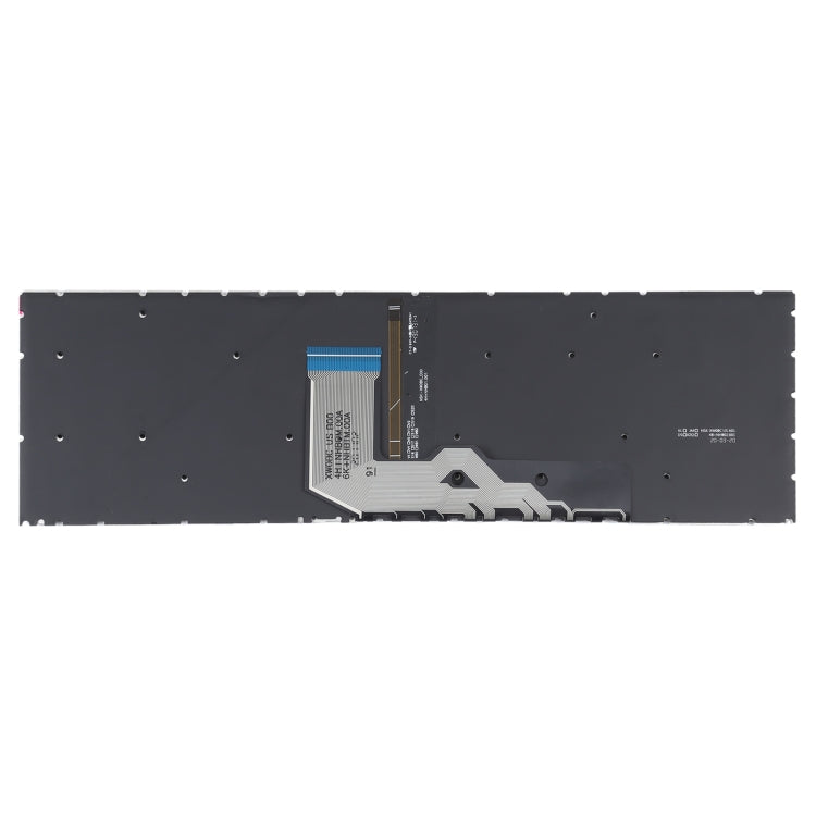 For HP Envy X360 15-ED 15-ED0008CA 15-ED0023DX US Version Keyboard with RGB Backlight (Silver) - Replacement Keyboards by PMC TechLife | Online Shopping South Africa | PMC TechLife