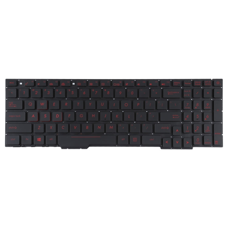 For Asus GL553VW ZX53V FX53VD ZX553 FX753 GL753 US Version Keyboard with Backlight - Replacement Keyboards by PMC TechLife | Online Shopping South Africa | PMC TechLife | Buy Now Pay Later Mobicred