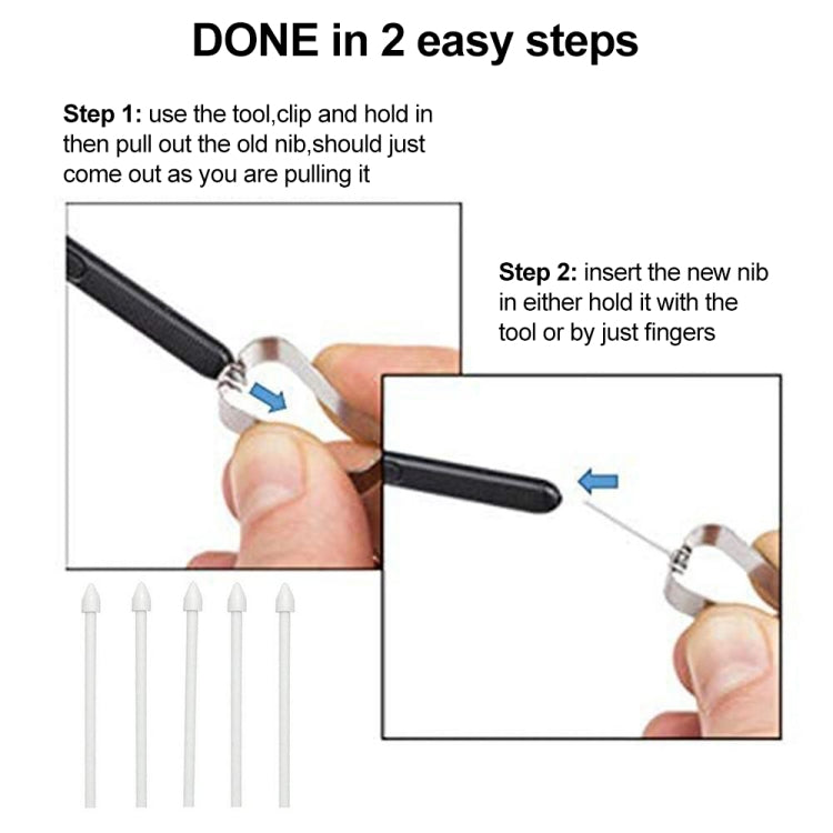 6 in 1 Universal Stylus Pen Replacement Pencil Tips For Samsung Galaxy Tab S8 / S7 / S6 / Galaxy Note20 / Note10 / S23 Ultra / S22 Ultra(Grey) - free shipping - PMC TechLife - Order now!
