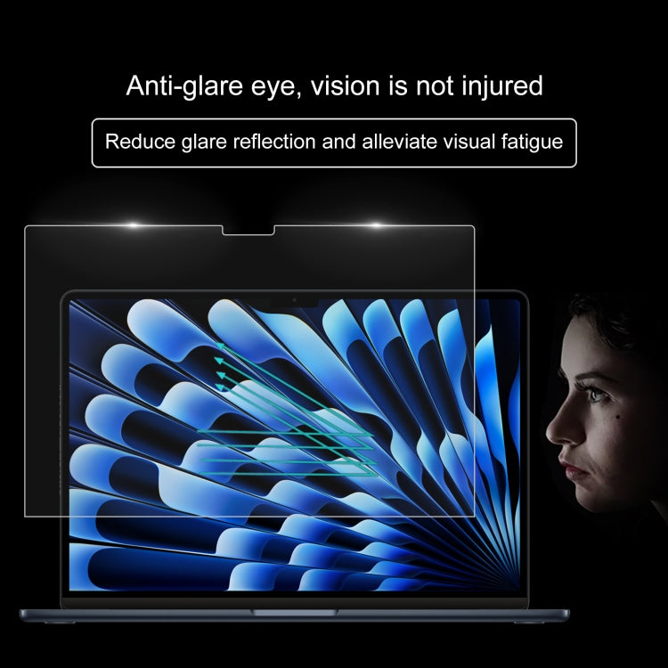 For MacBook Air 15.3 inch A2941 2023 0.26mm 9H Surface Hardness Explosion-proof Tempered Glass Film - Screen Protectors by PMC TechLife | Online Shopping South Africa | PMC TechLife
