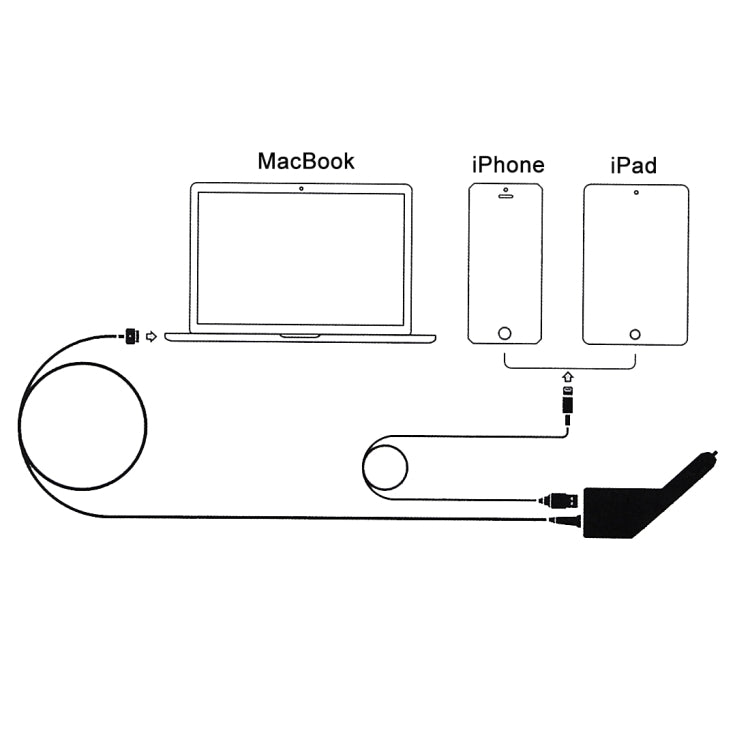 45W 14.85V 3.05A 5 Pin T Style MagSafe 2 Car Charger with 1 USB Port for Apple Macbook A1466 / A1436 / A1465 / A1435 / MD224 / MD231 / MD761 / MD711, Length: 1.7m(White) - Cable & Adapter by PMC TechLife | Online Shopping South Africa | PMC TechLife | Buy Now Pay Later Mobicred