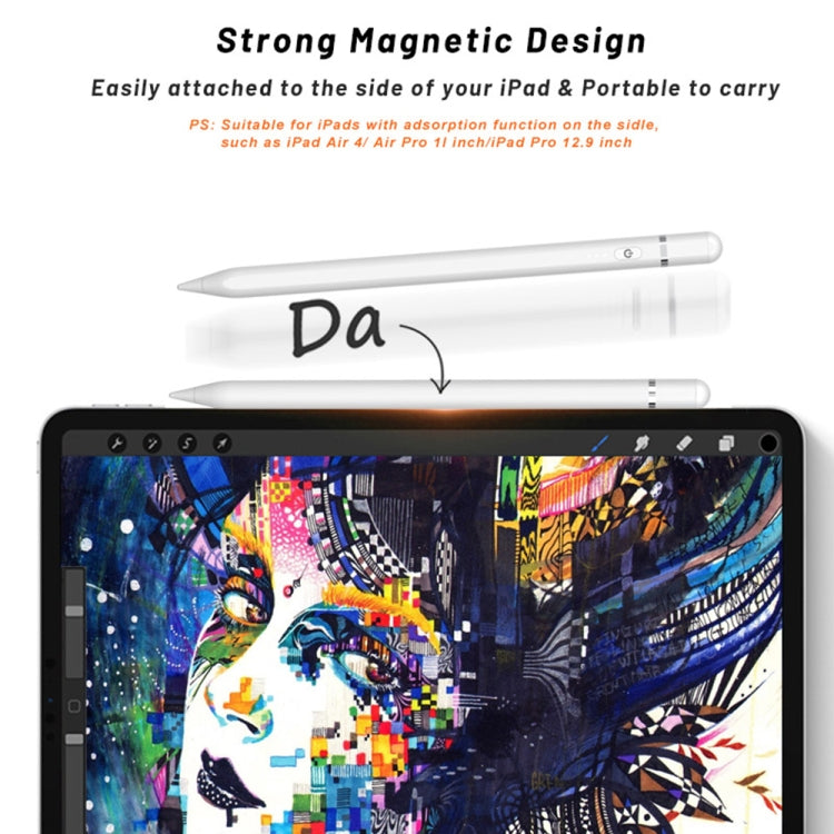 P7-LS Active Capacitive Stylus Pen with Palm Rejection for iPad After 2018 Version(Black) - Stylus Pen by PMC TechLife | Online Shopping South Africa | PMC TechLife