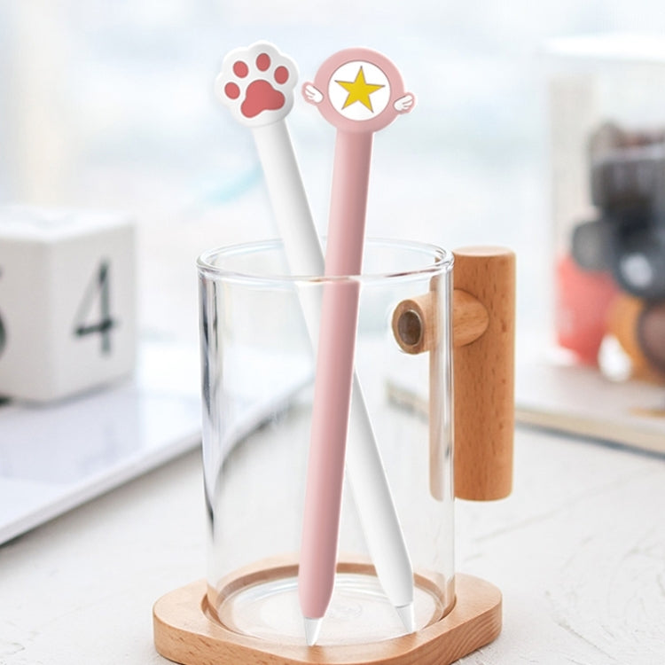 Cute Cartoon Silicone Protective Cover for Apple Pencil 2(Cat Claw Pink)) - Pencil Accessories by PMC TechLife | Online Shopping South Africa | PMC TechLife
