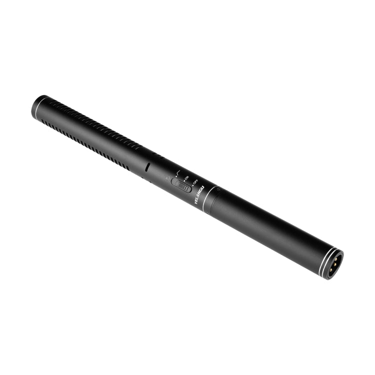 YELANGU YLG9933A MIC07 Professional Interview Condenser Video Shotgun Microphone with 6.5mm Audio Adapter & 3.5mm RXL Audio Cable(Black) - Camera Microphone by YELANGU | Online Shopping South Africa | PMC TechLife | Buy Now Pay Later Mobicred