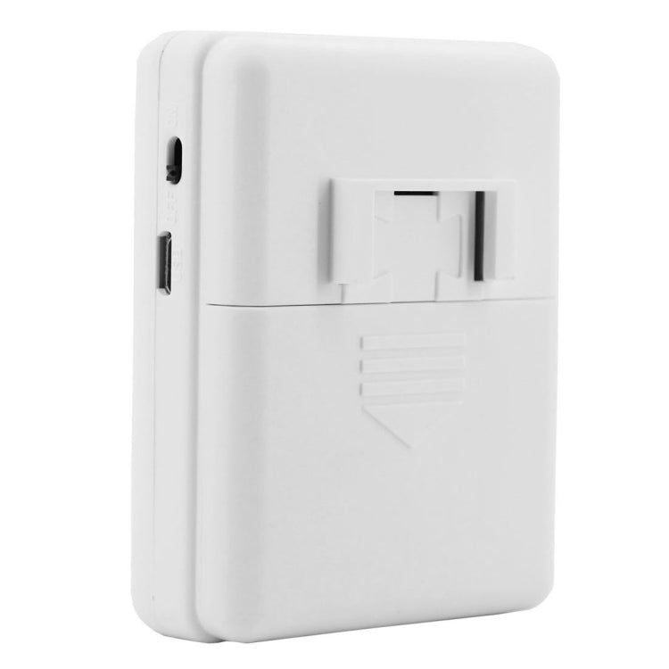 FY-0256 2 in 1 PIR Infrared Sensors (Transmitter + Receiver) Wireless Doorbell Alarm Detector for Home / Office / Shop / Factory, EU Plug - free shipping - PMC TechLife - Order now!