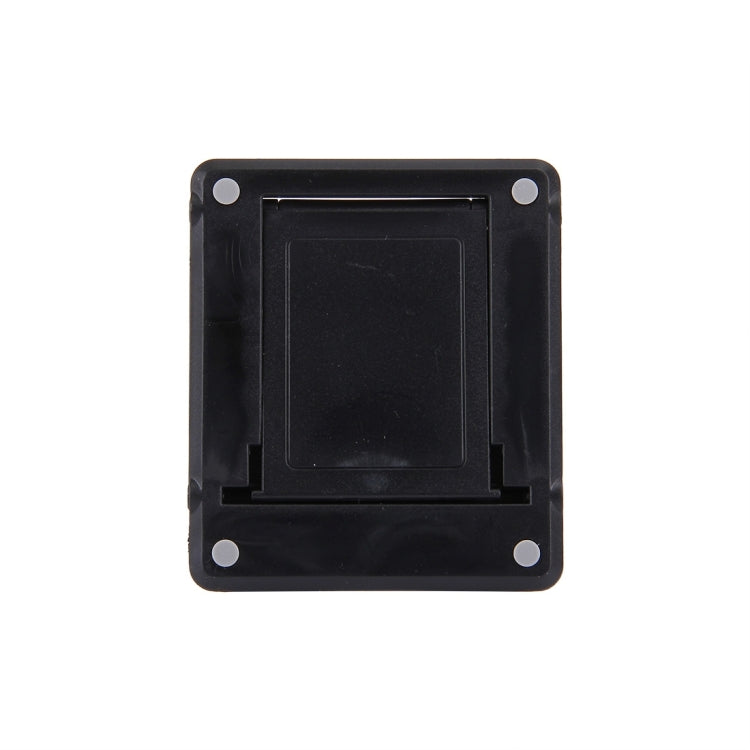Universal Foldable Mini Phone Holder Stand, Size: 8.3 x 7.1 x 0.7 cm, For iPhone, Samsung, Huawei, Xiaomi, HTC and Other Smartphone, Tablets(Black) - Desktop Holder by PMC TechLife | Online Shopping South Africa | PMC TechLife