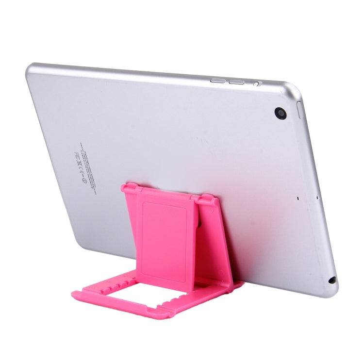 Universal Foldable Mini Phone Holder Stand, Size: 8.3 x 7.1 x 0.7 cm, For iPhone, Samsung, Huawei, Xiaomi, HTC and Other Smartphone, Tablets(Pink) - Desktop Holder by PMC TechLife | Online Shopping South Africa | PMC TechLife