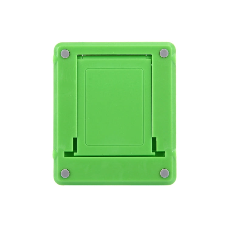 Universal Foldable Mini Phone Holder Stand, Size: 8.3 x 7.1 x 0.7 cm, For iPhone, Samsung, Huawei, Xiaomi, HTC and Other Smartphone, Tablets(Green) - Desktop Holder by PMC TechLife | Online Shopping South Africa | PMC TechLife