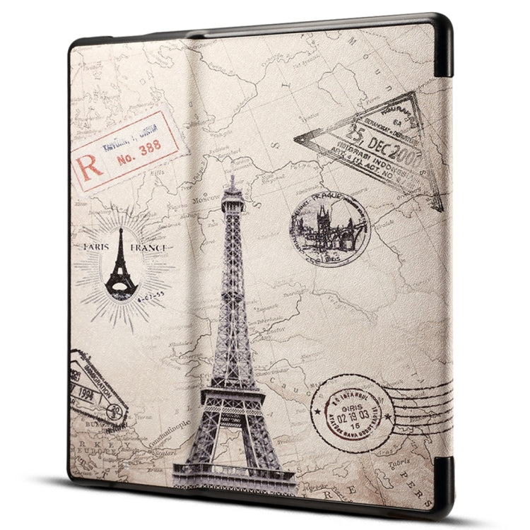 Dibase for Amazon Kindle Oasis 2017 7 inch Print Horizontal Flip PU Leather Protective Case - free shipping - PMC TechLife - Order now!