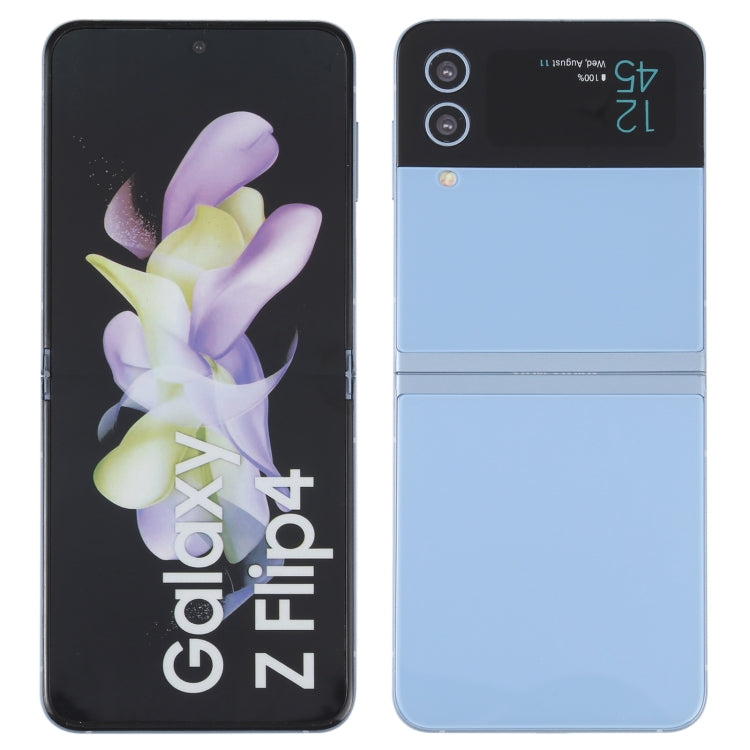 For Samsung Galaxy Z Flip4 Color Screen Non-Working Fake Dummy Display Model (Blue) - For Galaxy by PMC Jewellery | Online Shopping South Africa | PMC Jewellery