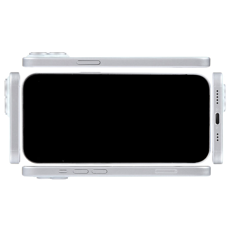 For iPhone 15 Black Screen Non-Working Fake Dummy Display Model (White) - For iPhone & iPad by PMC Jewellery | Online Shopping South Africa | PMC Jewellery