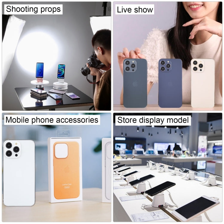 For iPhone 14 Pro Max Black Screen Non-Working Fake Dummy Display Model(Silver) - For iPhone & iPad by PMC TechLife | Online Shopping South Africa | PMC TechLife