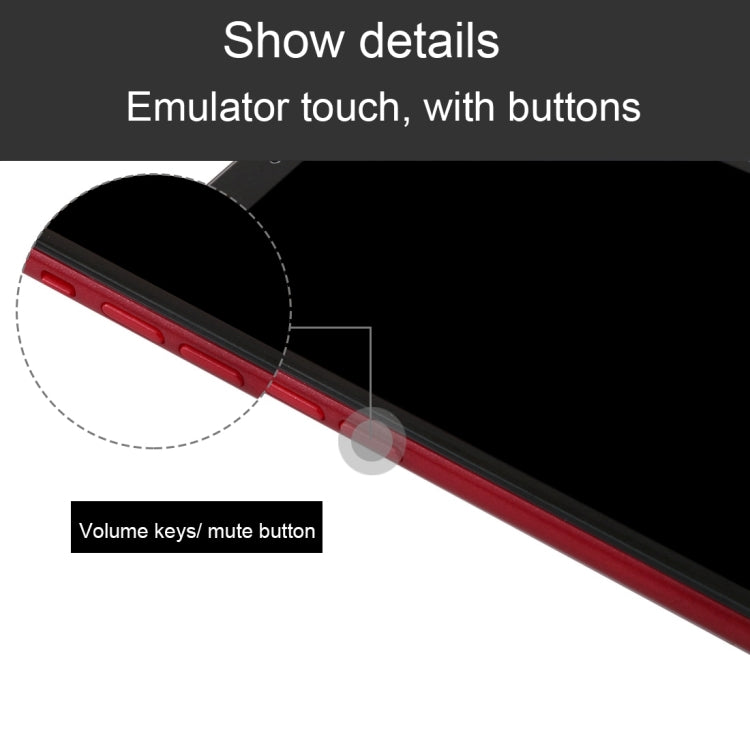 For iPhone XR Dark Screen Non-Working Fake Dummy Display Model (Red) - For iPhone & iPad by PMC TechLife | Online Shopping South Africa | PMC TechLife