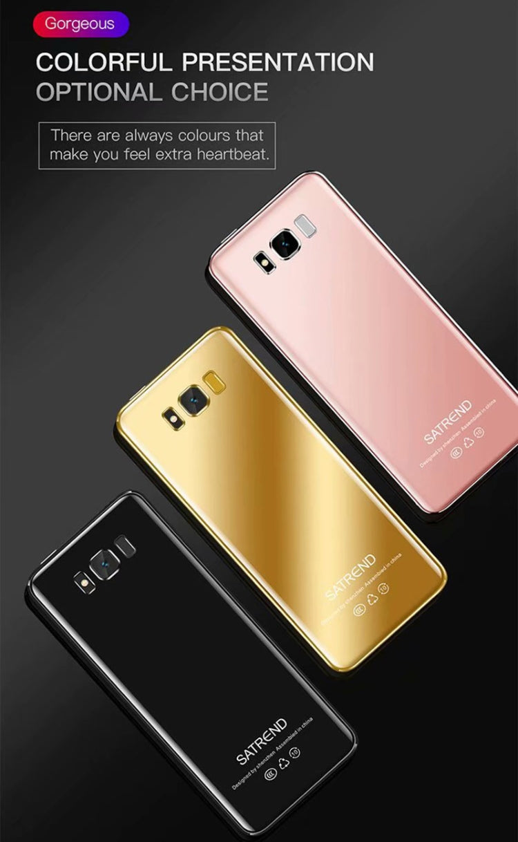 SATREND S10 Card Mobile Phone, 2.4 inch Touch Screen, MTK6261D, Support Bluetooth, FM, GSM, Dual SIM(Black) - free shipping - PMC TechLife - Order now!