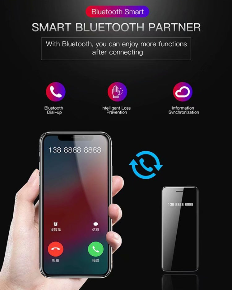 SATREND S10 Card Mobile Phone, 2.4 inch Touch Screen, MTK6261D, Support Bluetooth, FM, GSM, Dual SIM(Gold) - free shipping - PMC TechLife - Order now!