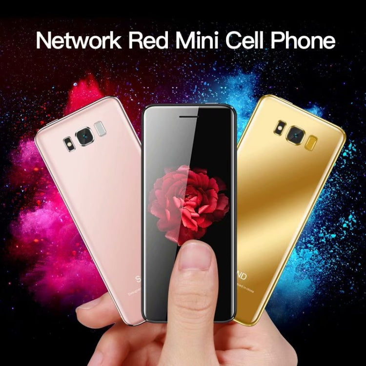 SATREND S10 Card Mobile Phone, 2.4 inch Touch Screen, MTK6261D, Support Bluetooth, FM, GSM, Dual SIM(Gold) - free shipping - PMC TechLife - Order now!