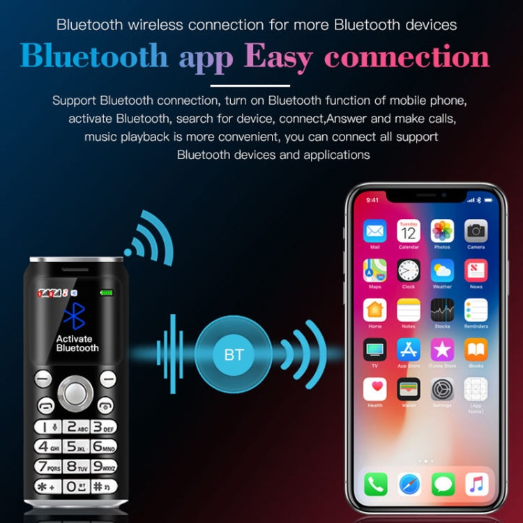 Satrend K8 Mini Mobile Phone, 1.0 inch, Hands Free Bluetooth Dialer Headphone, MP3 Music, Dual SIM, Network: 2G(Green) - free shipping - PMC TechLife - Order now!