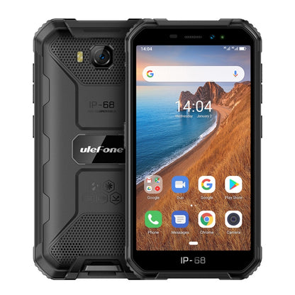 [HK Warehouse] Ulefone Armor X6 Rugged Phone, 2GB+16GB, IP68/IP69K Waterproof Dustproof Shockproof, Face Identification, 4000mAh Battery, 5.0 inch Android 9.0 MTK6580A/W Quad Core up to 1.3GHz, Network: 3G(Black) - Ulefone by Ulefone | Online Shopping South Africa | PMC Jewellery