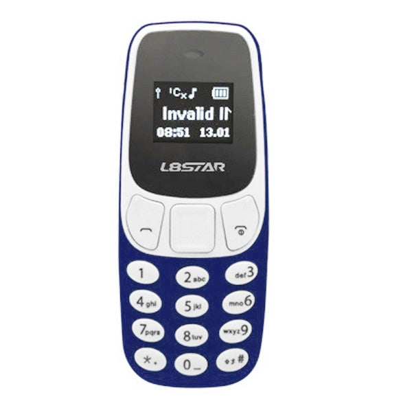 GTStar BM10 Mini Mobile Phone, Hands Free Bluetooth Dialer Headphone, MP3 Music, Dual SIM, Network: 2G(Dark Blue) - Others by PMC TechLife | Online Shopping South Africa | PMC TechLife