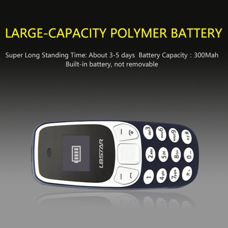 GTStar BM10 Mini Mobile Phone, Hands Free Bluetooth Dialer Headphone, MP3 Music, Dual SIM, Network: 2G(Dark Blue) - Others by PMC TechLife | Online Shopping South Africa | PMC TechLife