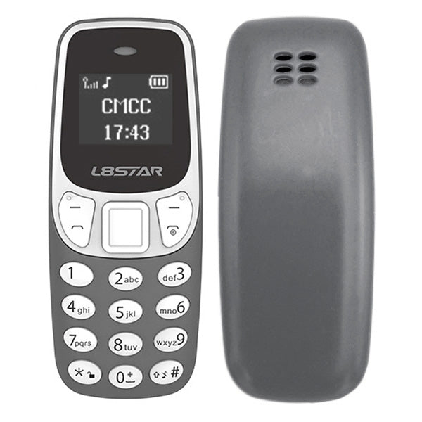 GTStar BM10 Mini Mobile Phone, Hands Free Bluetooth Dialer Headphone, MP3 Music, Dual SIM, Network: 2G (Grey) - Others by PMC TechLife | Online Shopping South Africa | PMC TechLife