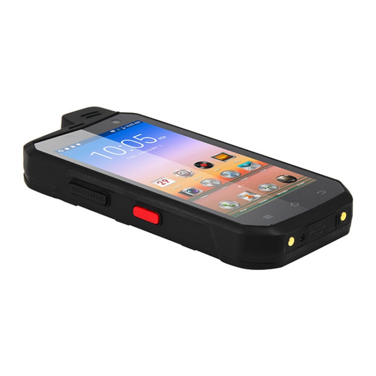 UNIWA B6000 PTT Walkie Talkie Rugged Phone, 4GB+64GB, IP68 Waterproof Dustproof Shockproof, 5000mAh Battery, 4.7 inch Android 9.0 MTK6762 Octa Core up to 2.0GHz, Network: 4G, NFC, OTG (Black) - UNIWA by UNIWA | Online Shopping South Africa | PMC TechLife
