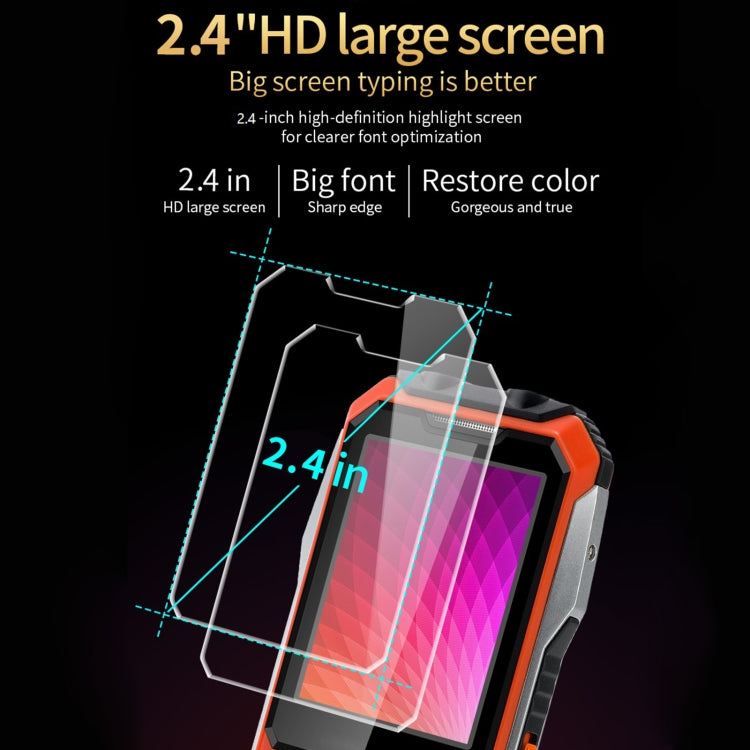 A6 4G Full Network Triple Proofing Elder Phone, Waterproof Shockproof Dustproof, 6800mAh Battery, 2.4 inch, 21 Keys, LED Flashlight, FM, SOS, Dual SIM, Network: 4G(Black) - Others by PMC TechLife | Online Shopping South Africa | PMC TechLife