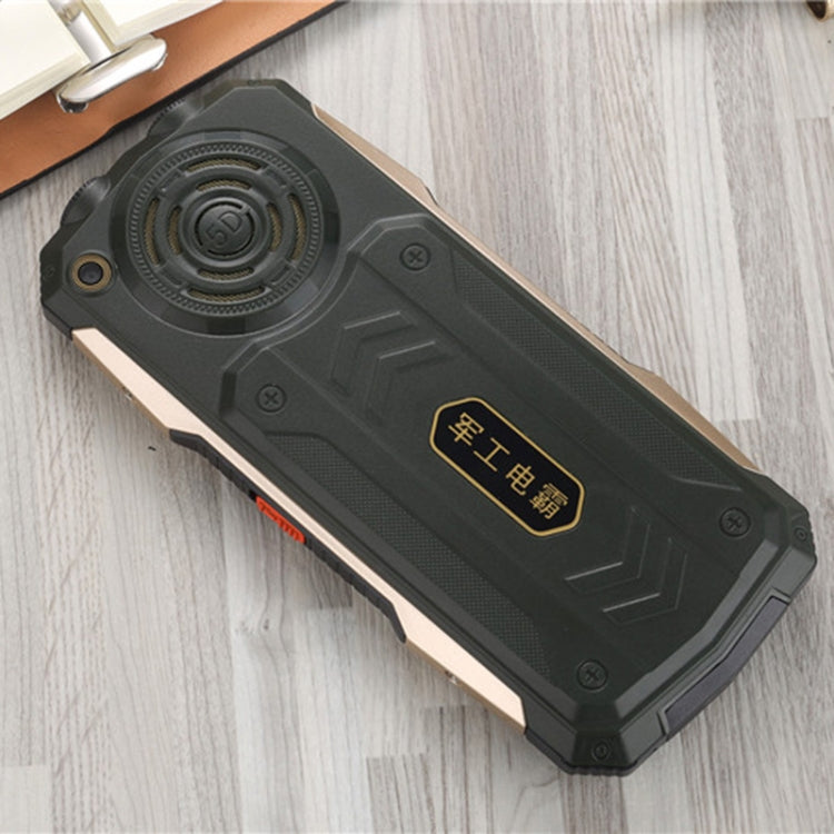 K1 Triple Proofing Elder Phone, Waterproof Shockproof Dustproof, 4800mAh Battery, 2.4 inch, 21 Keys, Bluetooth, LED Flashlight, FM, SOS, Dual SIM, Network: 2G (Green) - Others by PMC TechLife | Online Shopping South Africa | PMC TechLife
