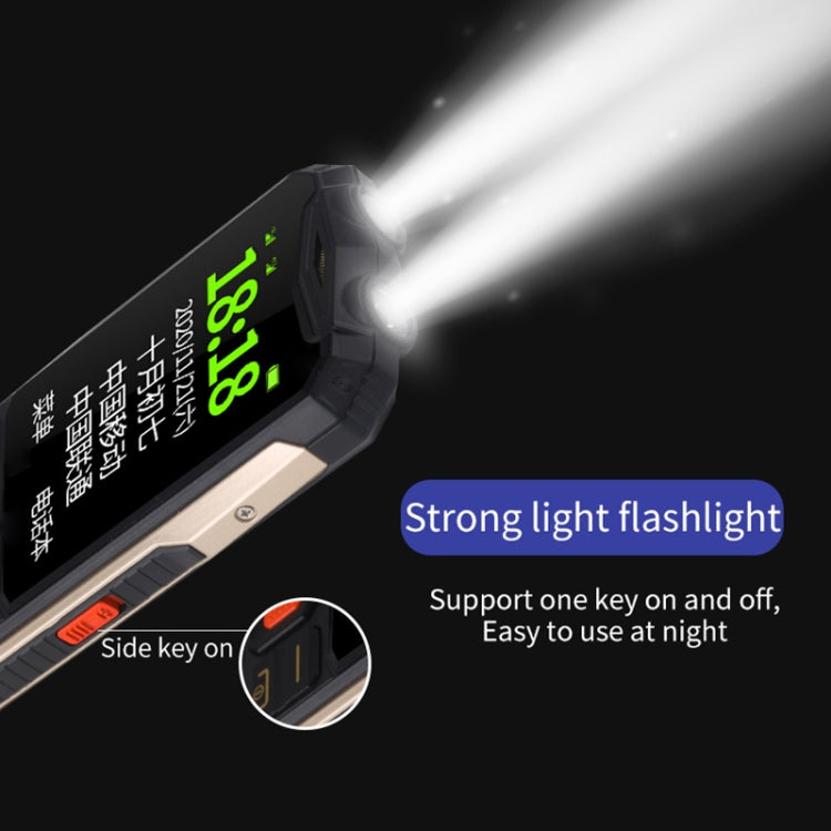 K1 Triple Proofing Elder Phone, Waterproof Shockproof Dustproof, 4800mAh Battery, 2.4 inch, 21 Keys, Bluetooth, LED Flashlight, FM, SOS, Dual SIM, Network: 2G (Black) - free shipping - PMC TechLife - Order now!