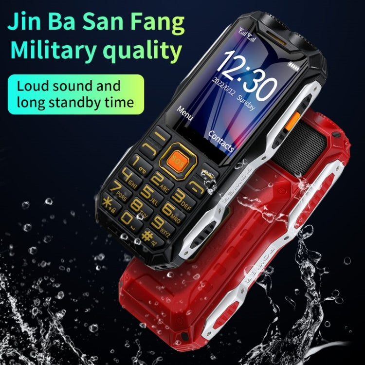 Mafam 4G Triple Proofing Elder Phone, Waterproof Shockproof Dustproof, 16800mAh Battery, 2.4 inch, 21 Keys, Bluetooth, LED Flashlight, FM, SOS, Dual SIM, Network: 2G (Black) - Others by PMC TechLife | Online Shopping South Africa | PMC TechLife