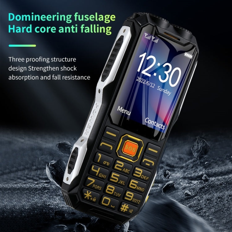 Mafam 4G Triple Proofing Elder Phone, Waterproof Shockproof Dustproof, 16800mAh Battery, 2.4 inch, 21 Keys, Bluetooth, LED Flashlight, FM, SOS, Dual SIM, Network: 2G (Black) - Others by PMC TechLife | Online Shopping South Africa | PMC TechLife