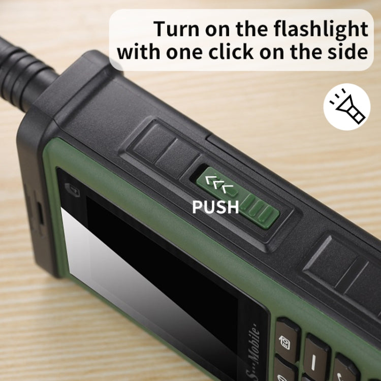 S-G8800 Triple Proofing Elder Phone, Waterproof Shockproof Dustproof, 2400mAh Battery, 2.2 inch, 21 Keys, LED Flashlight, FM, Quad SIM, with Antenna(Light Blue) - Others by PMC TechLife | Online Shopping South Africa | PMC TechLife