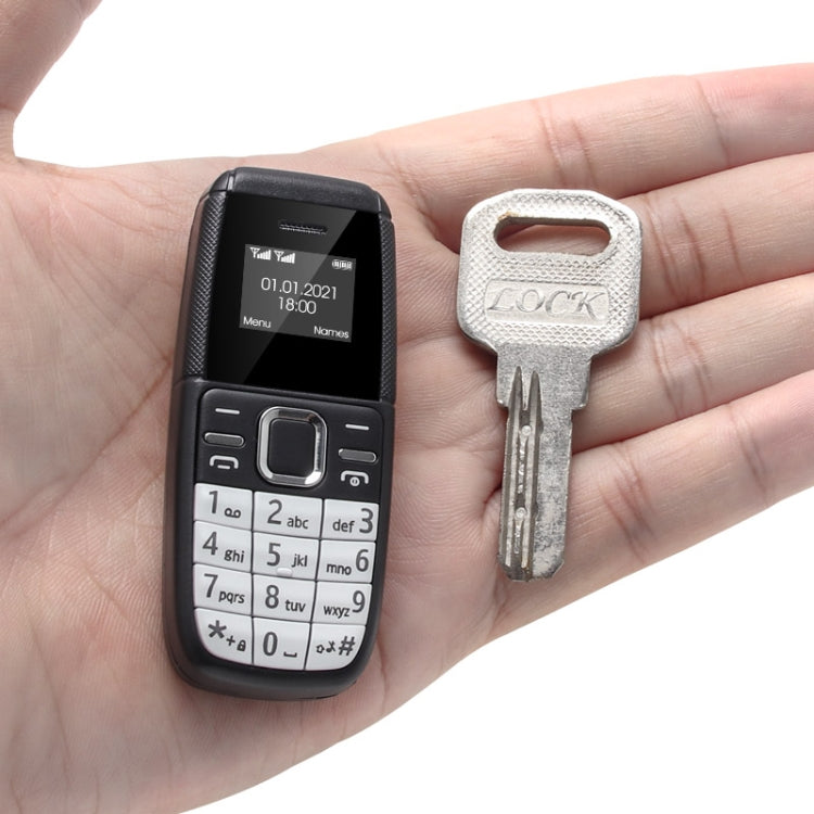 Mini BM200 Mobile Phone, 0.66 inch, MT6261D, 21 Keys, Bluetooth, MP3 Music, Dual SIM, Network: 2G (Grey) - Others by PMC TechLife | Online Shopping South Africa | PMC TechLife