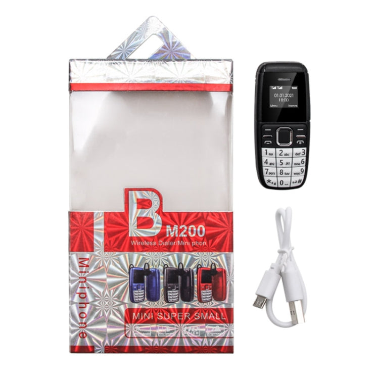 Mini BM200 Mobile Phone, 0.66 inch, MT6261D, 21 Keys, Bluetooth, MP3 Music, Dual SIM, Network: 2G (Grey) - Others by PMC TechLife | Online Shopping South Africa | PMC TechLife